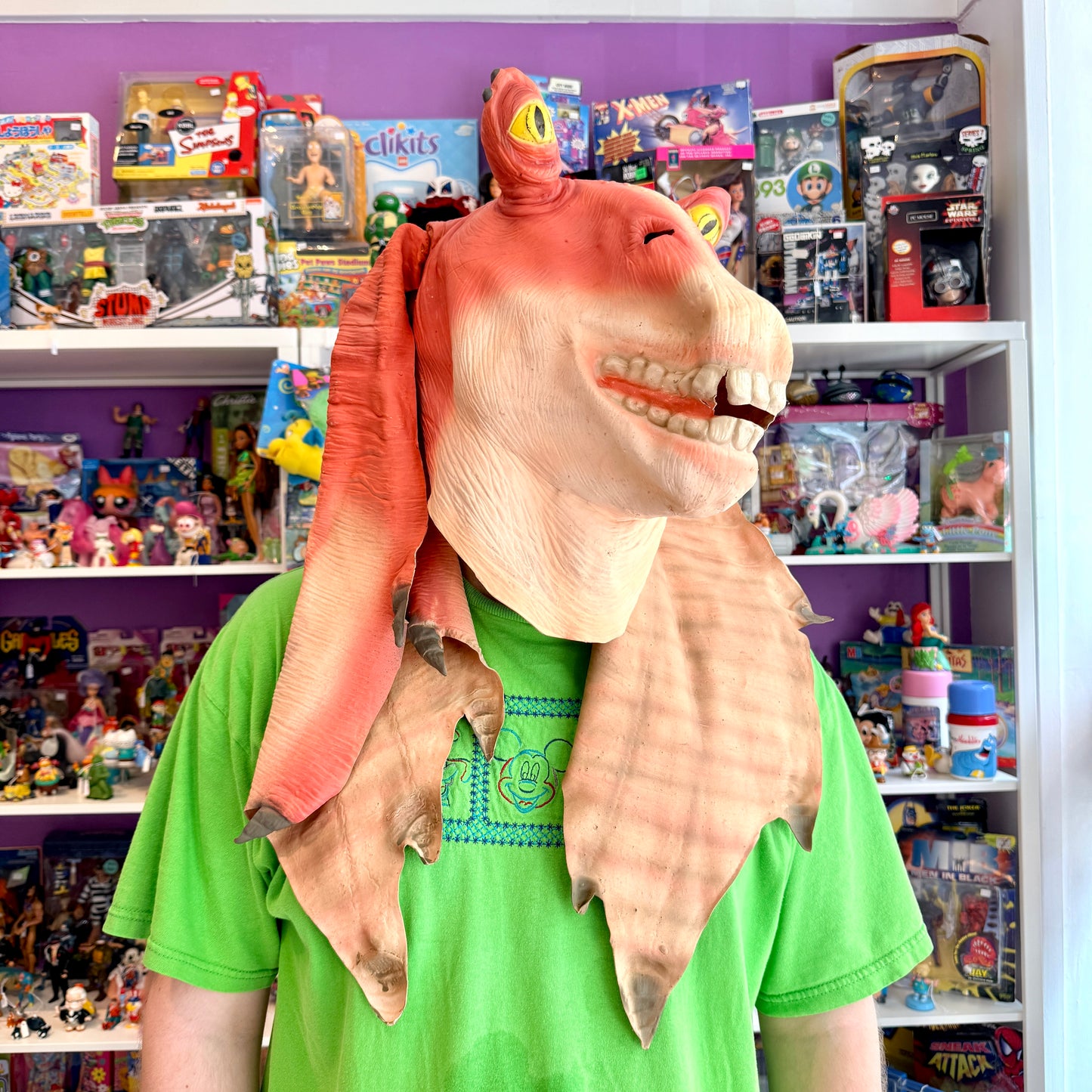 Star Wars - Deluxe Jar Jar Binks Rubber Mask (Don Post, 1999)