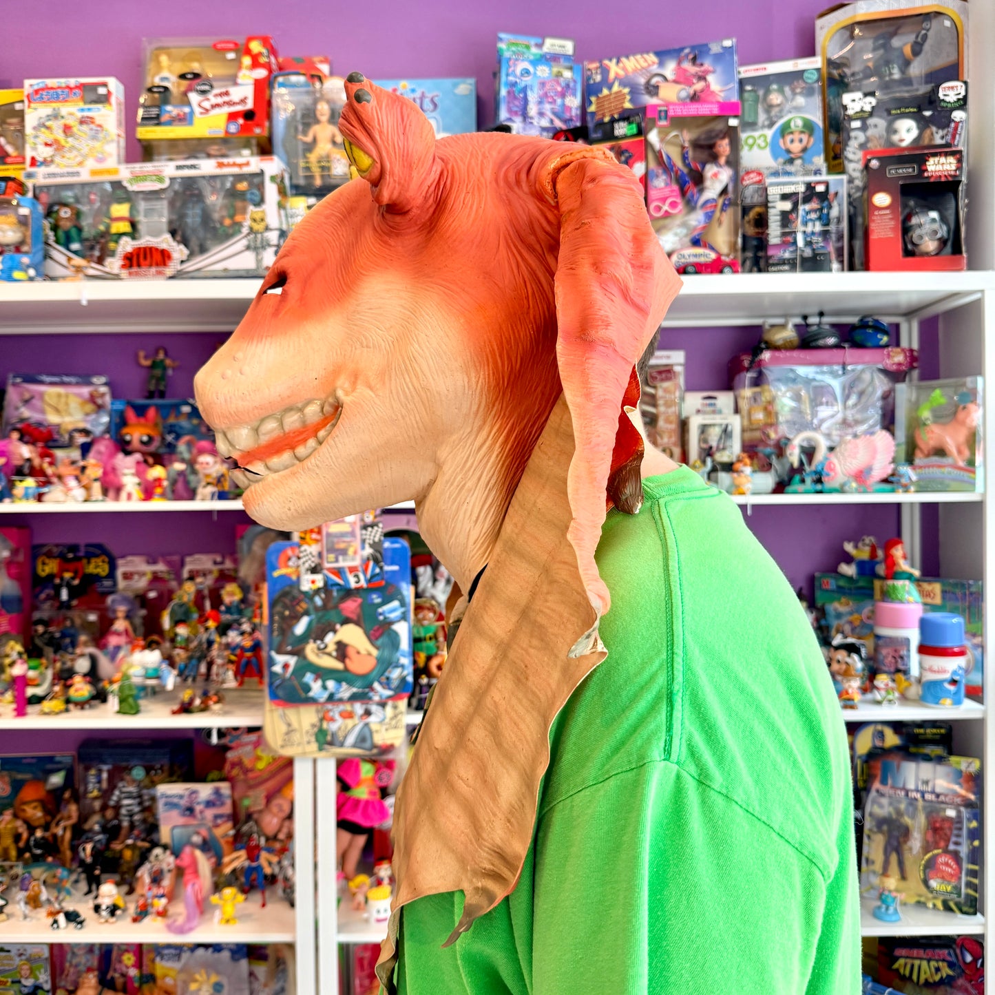 Star Wars - Deluxe Jar Jar Binks Rubber Mask (Don Post, 1999)