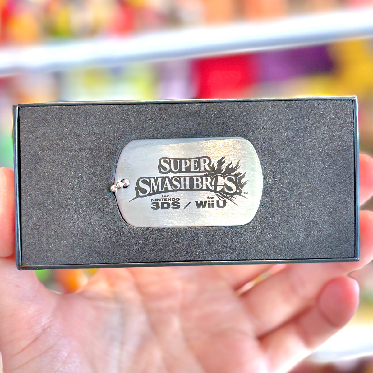 Super Smash Bros For Wii U & 3DS - Collectible Dog Tag (Nintendo, 2014)