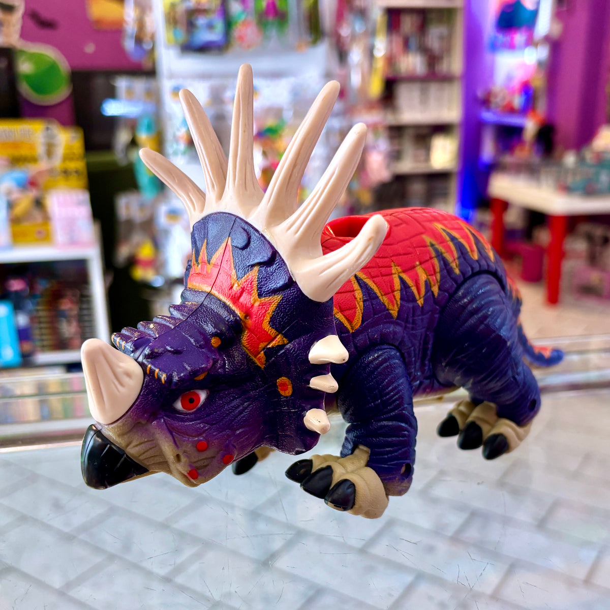 Imaginext: Dinosaurs - Styracosaurus Triceratops Action Figure (Fischer Price, 2005)