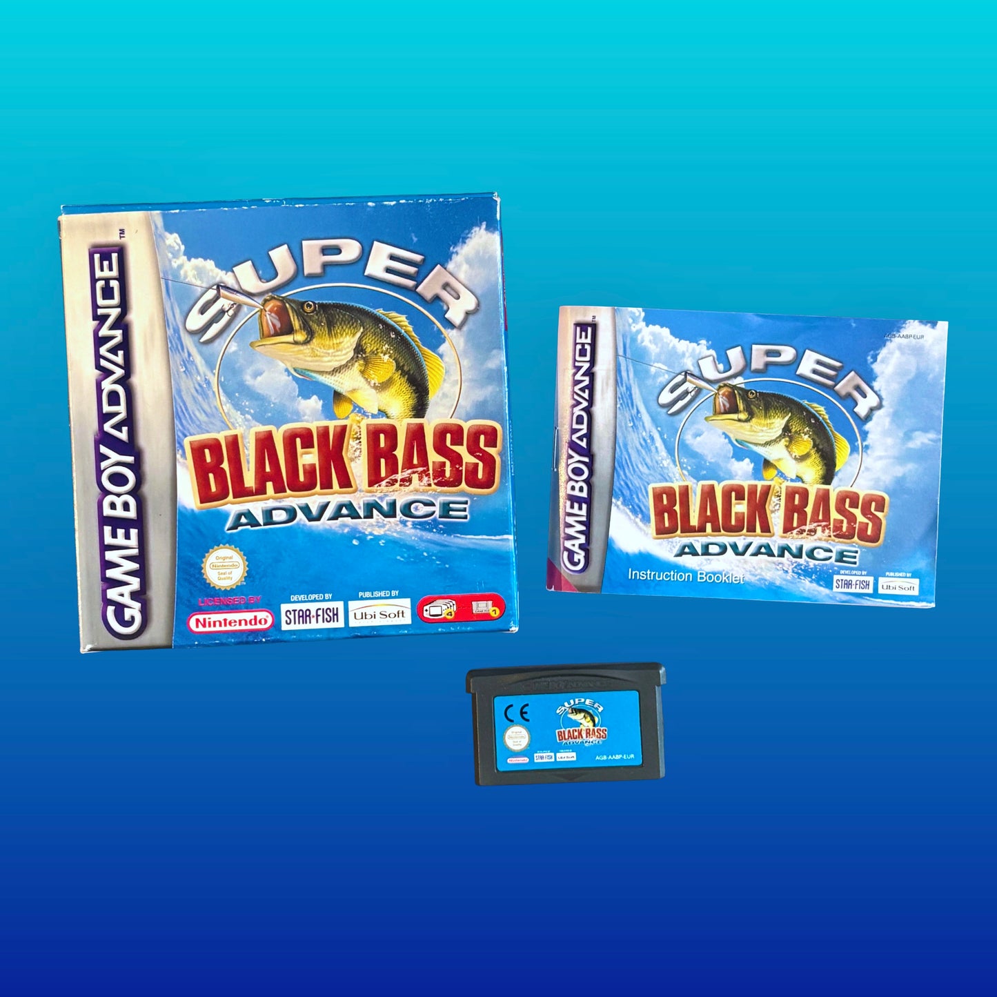 Super Black Bass Advance (CIB, Gameboy Advance)