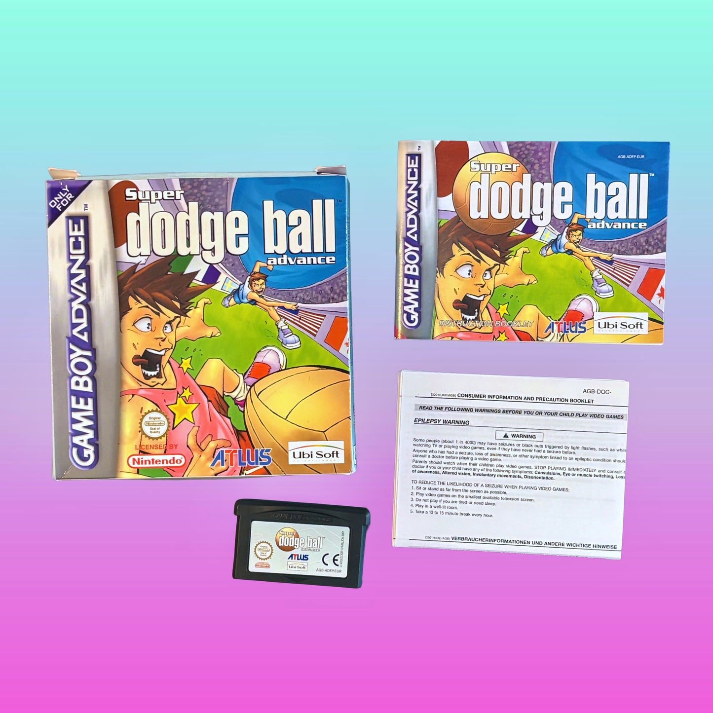 Super Dodgeball Advance (CIB, Gameboy Advance)