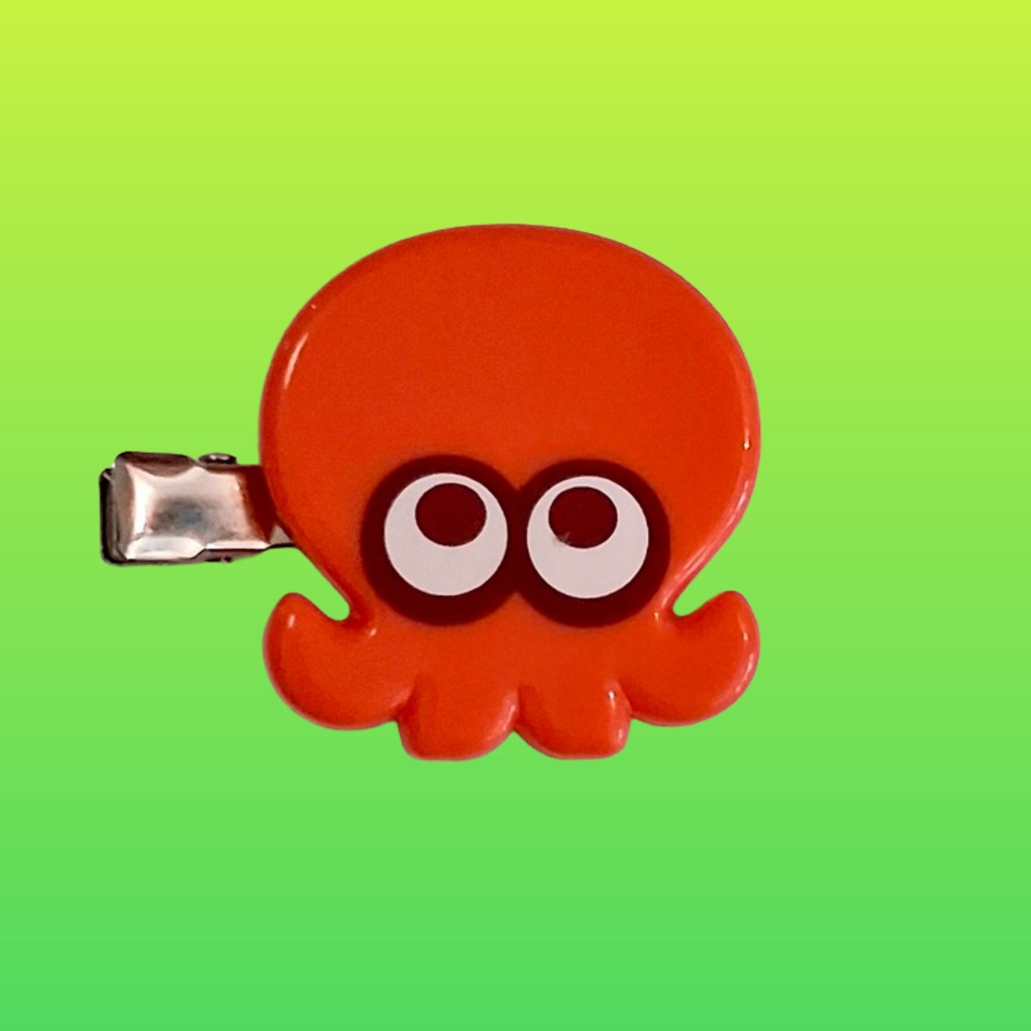 Splatoon: Orange Octopus Hair Clip (Nintendo)