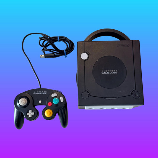Nintendo Gamecube: Black - Console + Controller