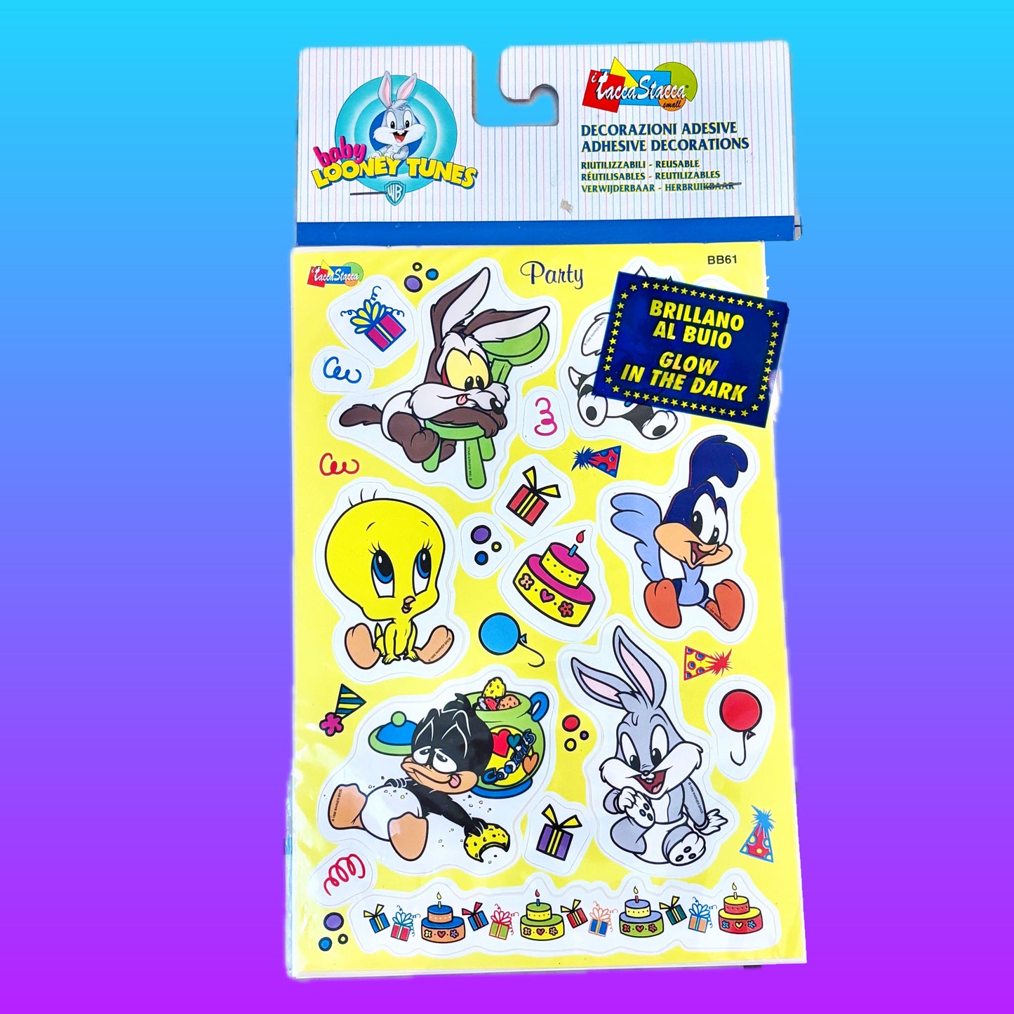 Baby Looney Tunes: Glow In The Dark Stickers (Tacca Stacca, 1998)