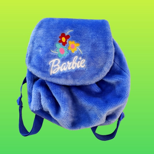 Barbie Y2K Style Blue Backpack (2000s)