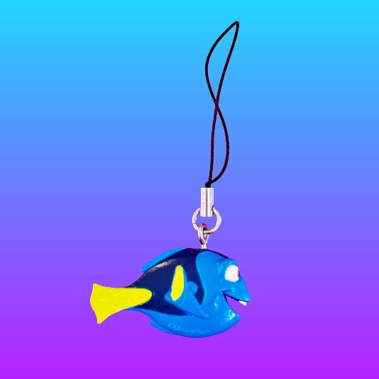 Finding Nemo: Dory Fish Phone Charm (Disney/Pixar, 2000s)