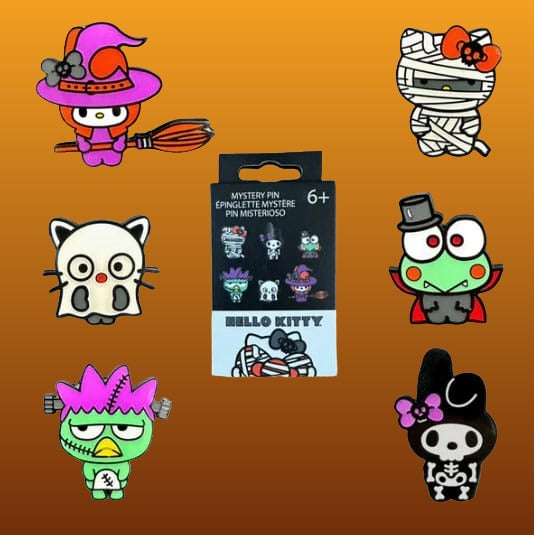 Hello Kitty & Friends: Halloween Enamel Pin Blind Box (Loungefly)