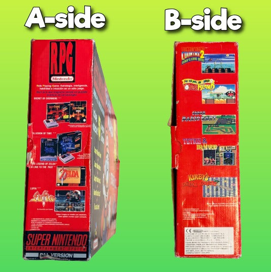 Super Nintendo - Super Mario All-Stars 5 Pack - Red Edition - Console Bundle (complete in box)