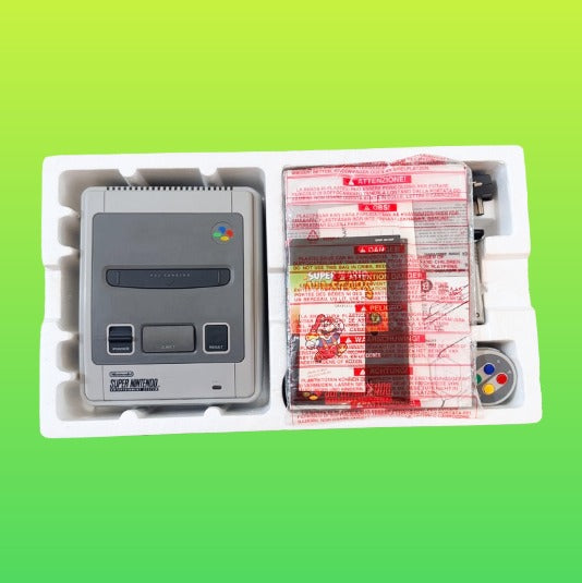 Super Nintendo - Super Mario All-Stars 5 Pack - Red Edition - Console Bundle (complete in box)