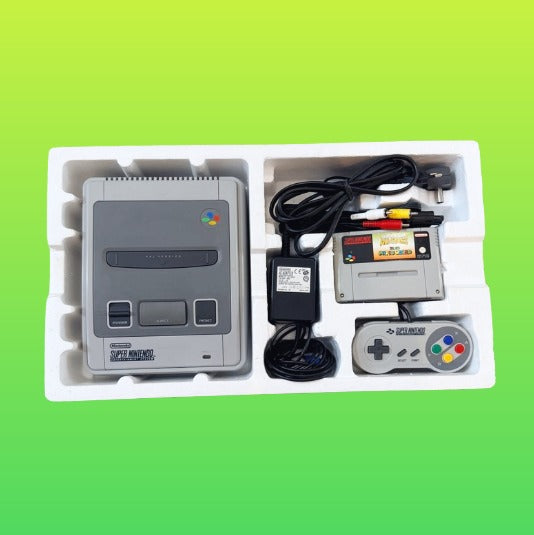 Super Nintendo - Super Mario All-Stars 5 Pack - Red Edition - Console Bundle (complete in box)