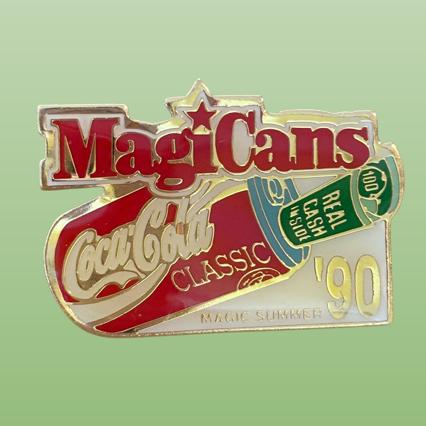 Coca Cola: MagiCans - Magic Summer '90 Enamel Pin (1990)
