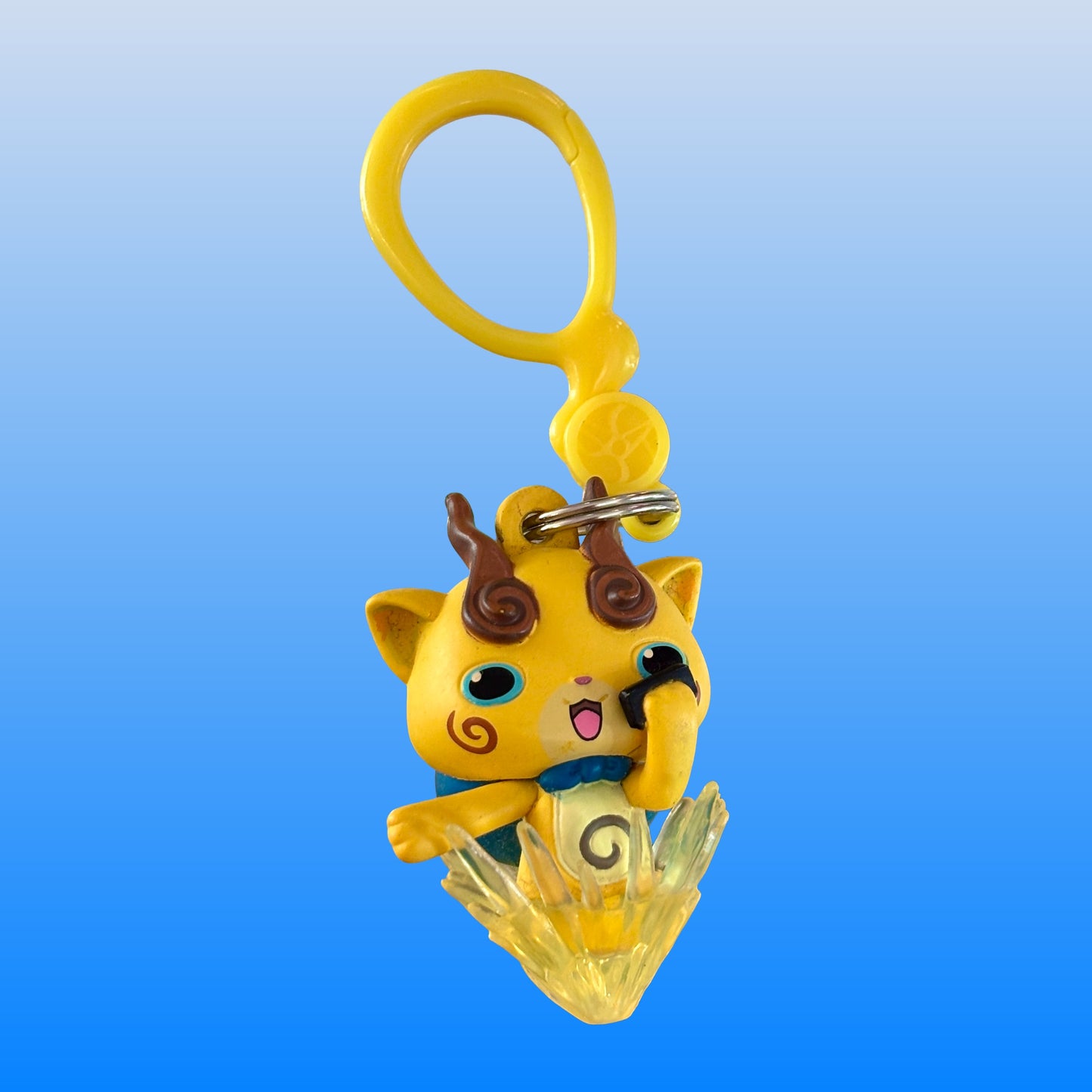 Yo-Kai Watch: Komajiro Backpack Hanger Vinyl Figure (Level-5, 2010s)