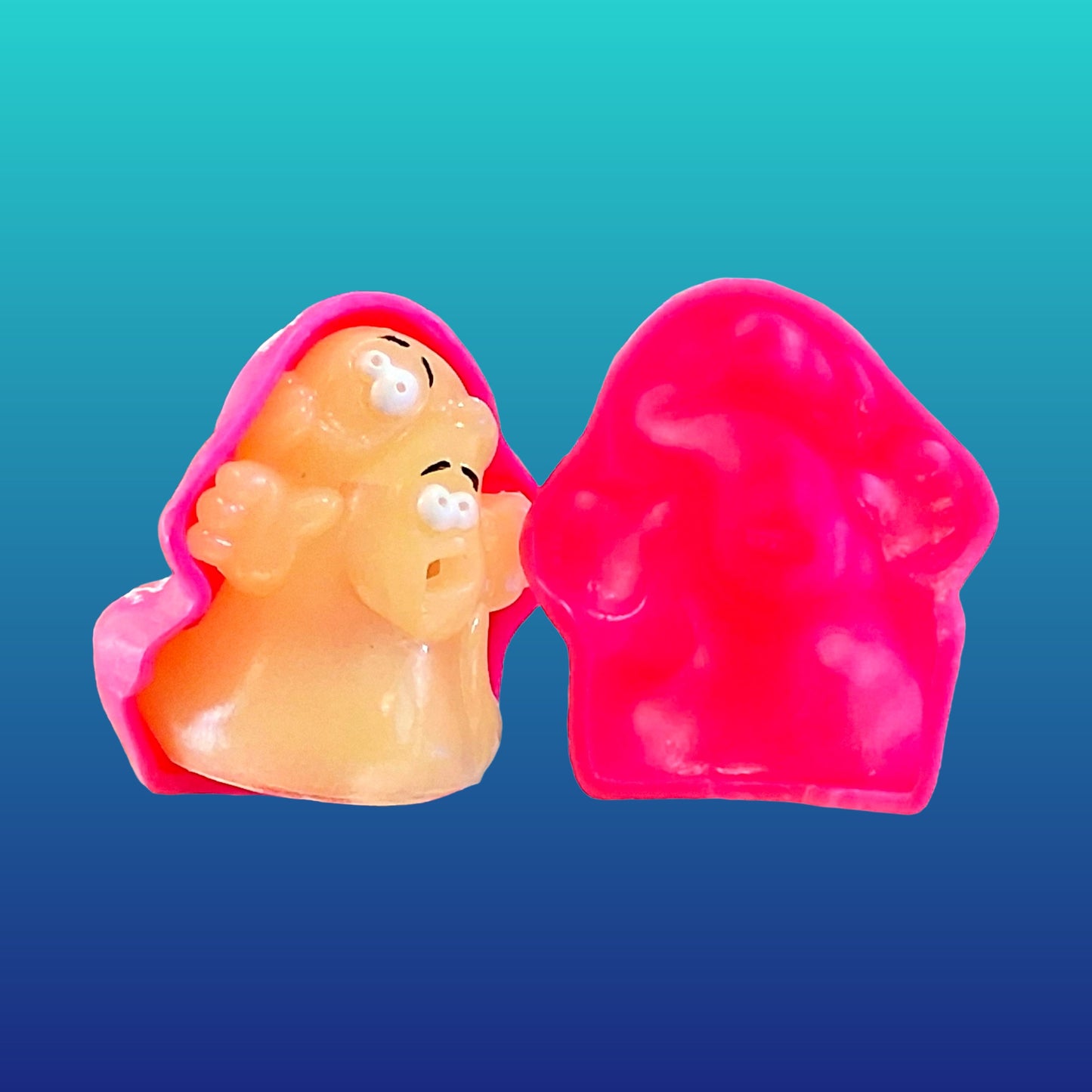 Sugar Puffs: Glo Ghost - Glow In The Dark Figures (various designs, 90s)