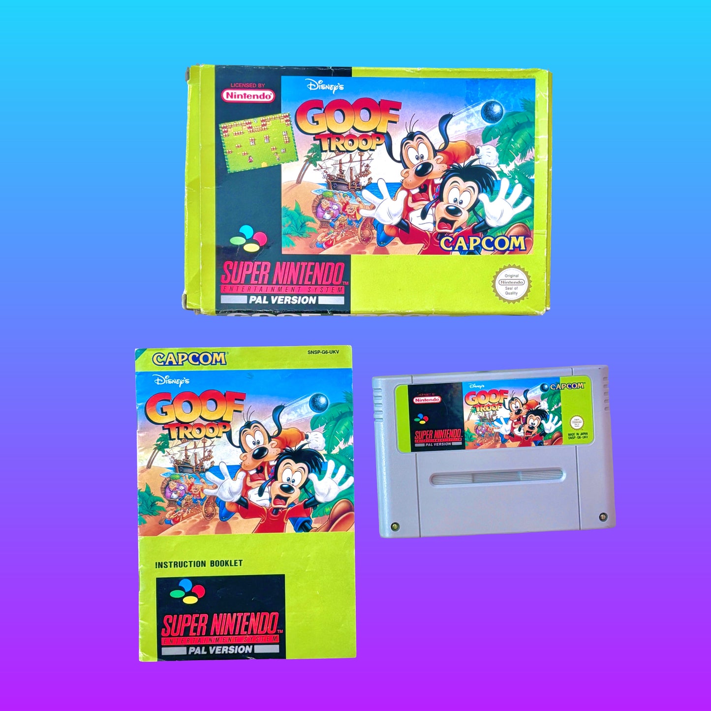 Goof Troop (CIB, SNES)