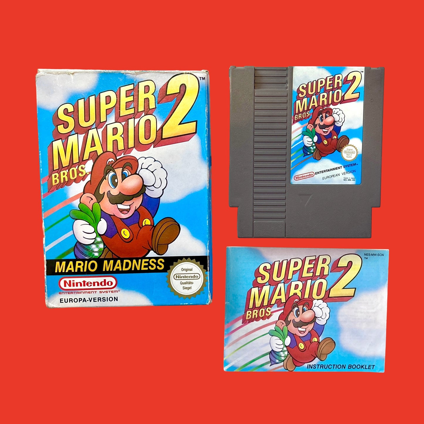 Super Mario Bros. 2 (CIB, NES)