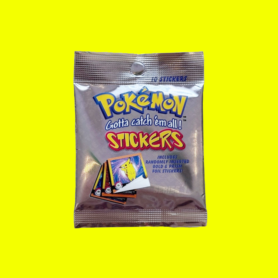 Pokemon Artbox Series 1 Stickers (sealed, 90s)