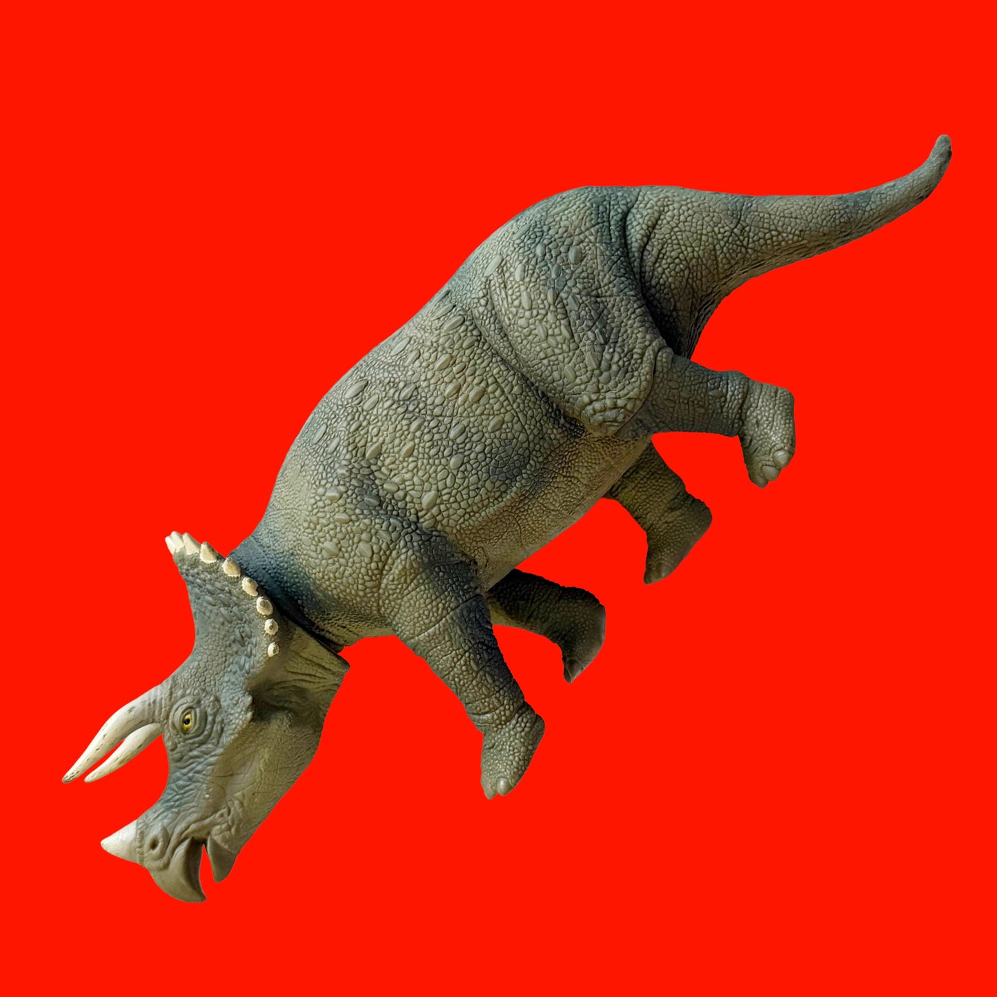 Jurassic Park: Battle Damaged Triceratops Action Figure (Kenner, 1993)