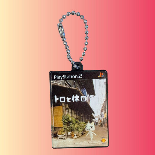 Toro to Kyujitsu Keychain (Playstation, Gachapon, Japanese Exclusive)