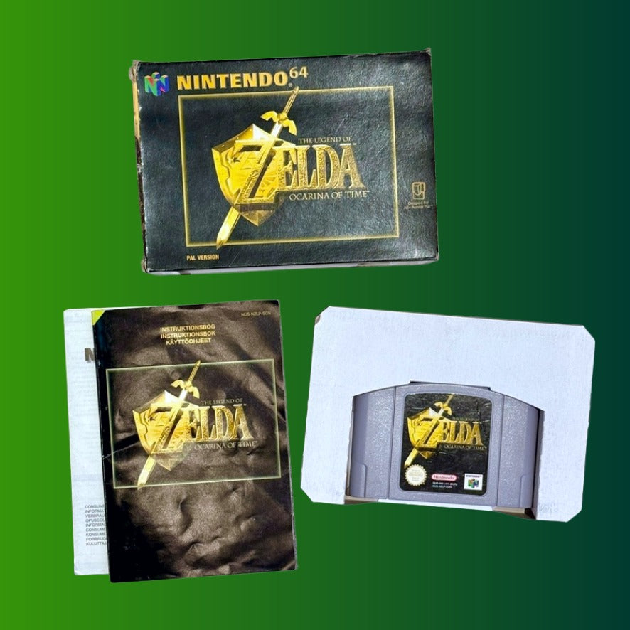The Legend of Zelda: Ocarina of Time (N64, CIB)