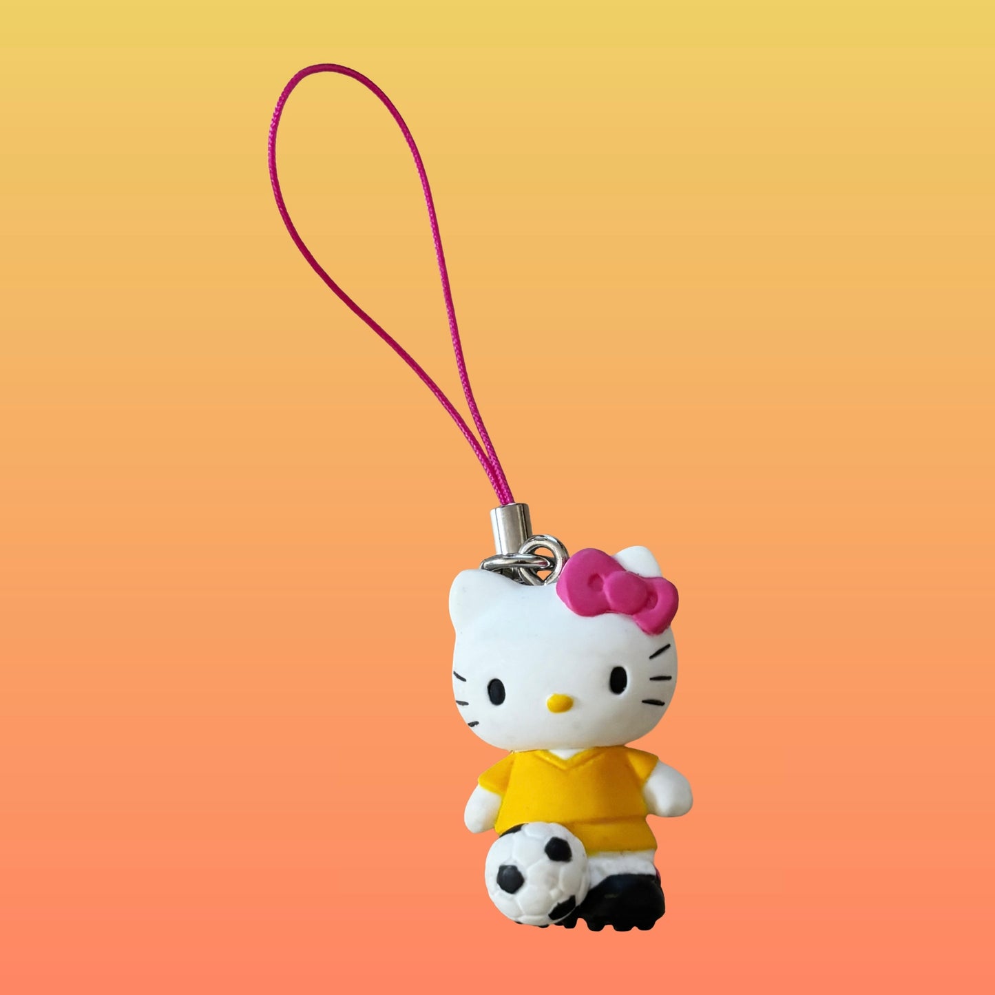 Hello Kitty Sports Danglers: Soccer -  Phone Charm (2009)