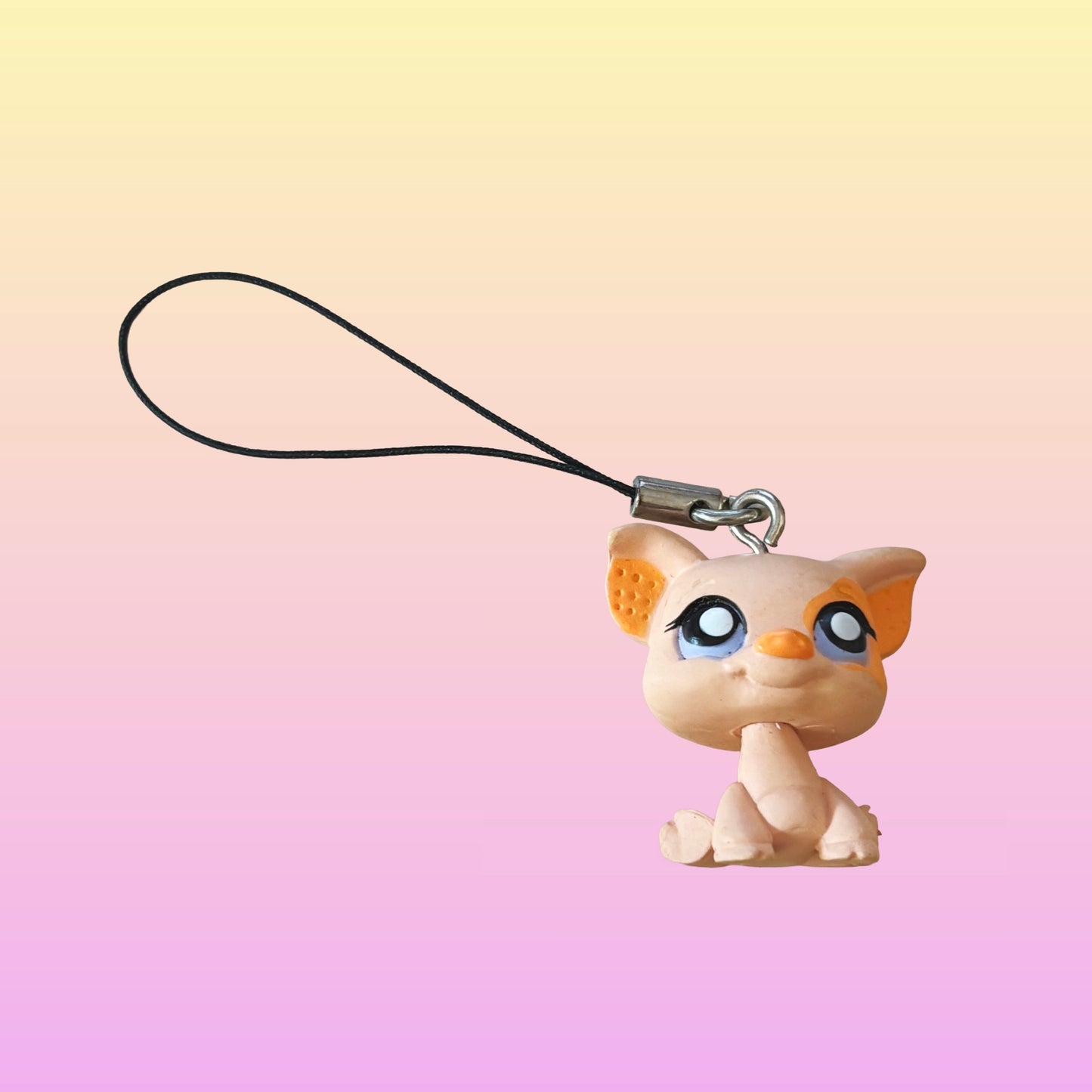 Littlest Pet Shop Phone Danglers: Pink Pig (Tomy, 2000s)