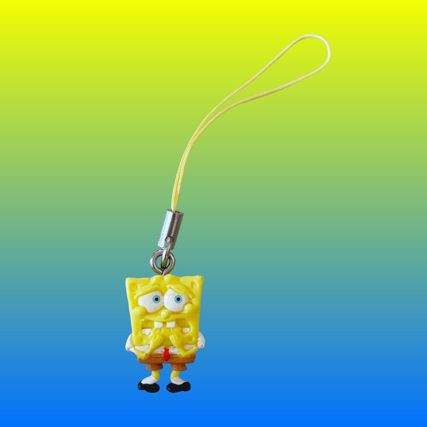 SpongeBob Squarepants: Scared Spongebob Phone Charm Gachapon (2000s)