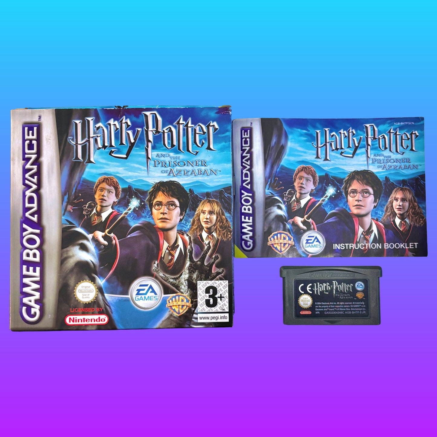 Harry Potter And The Prisoner of Azkaban (CIB, Gameboy Advance)
