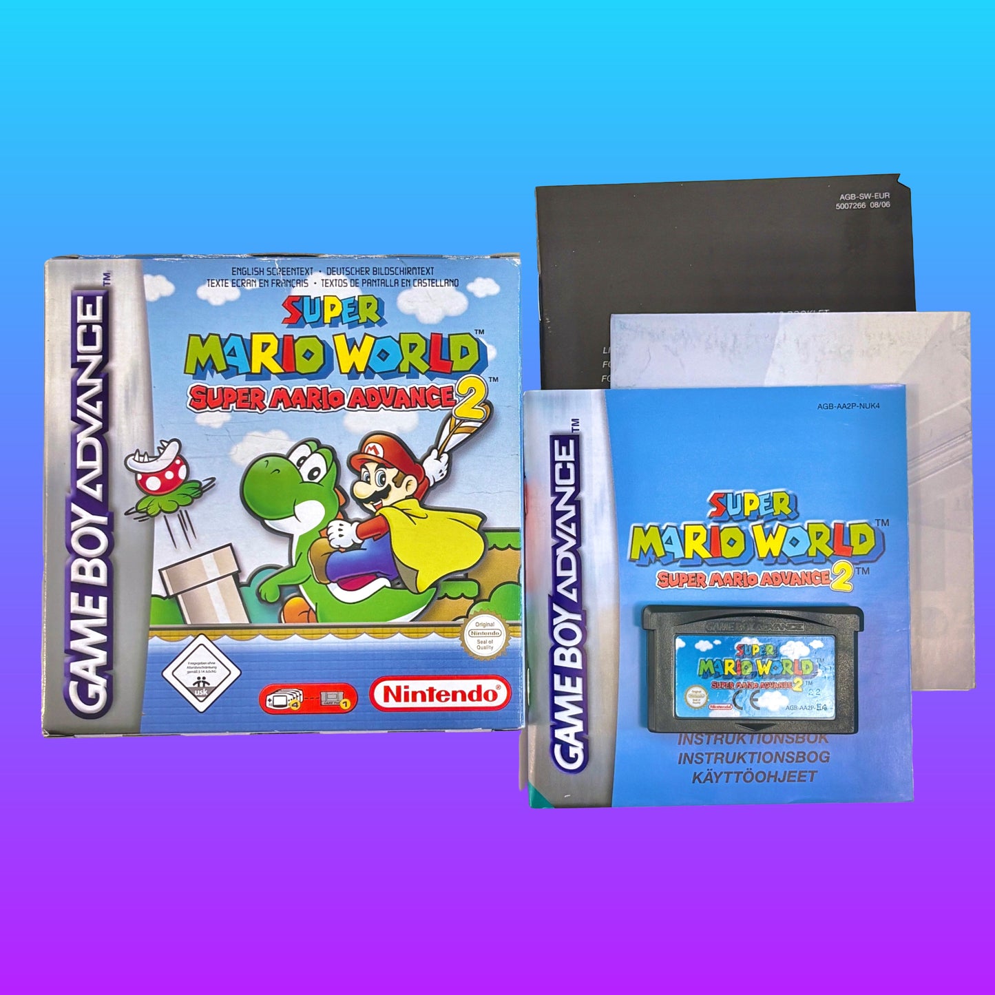Super Mario Advance 2: Super Mario World (CIB, Gameboy Advance)