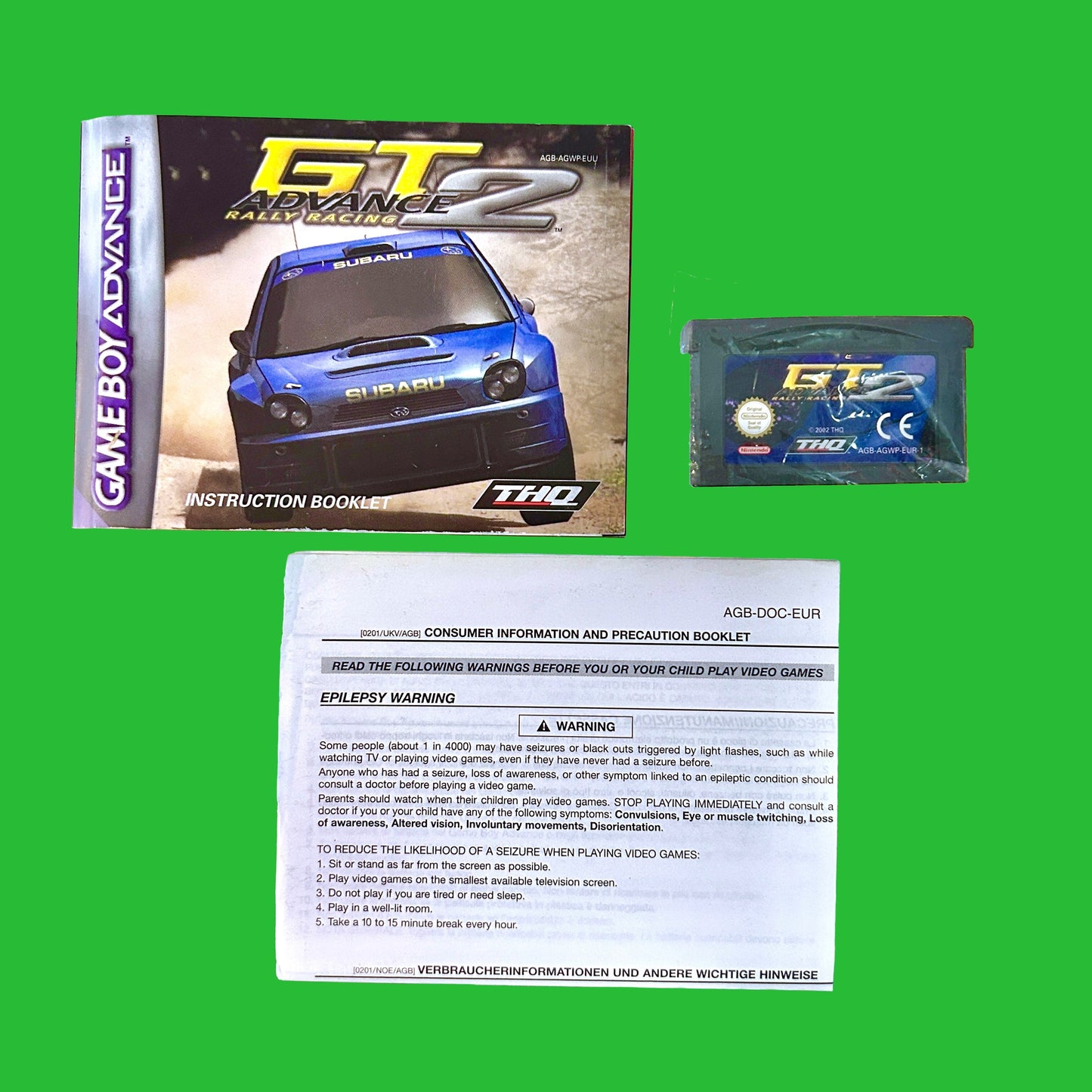 GT Advance 2: Rally Racing (CIB, Gameboy Advance)