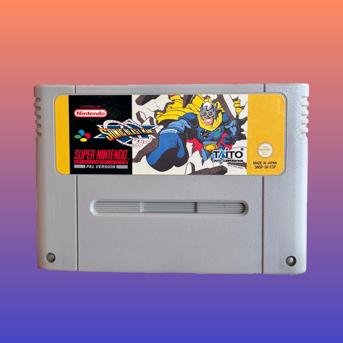 Sonic Blast Man (SNES)