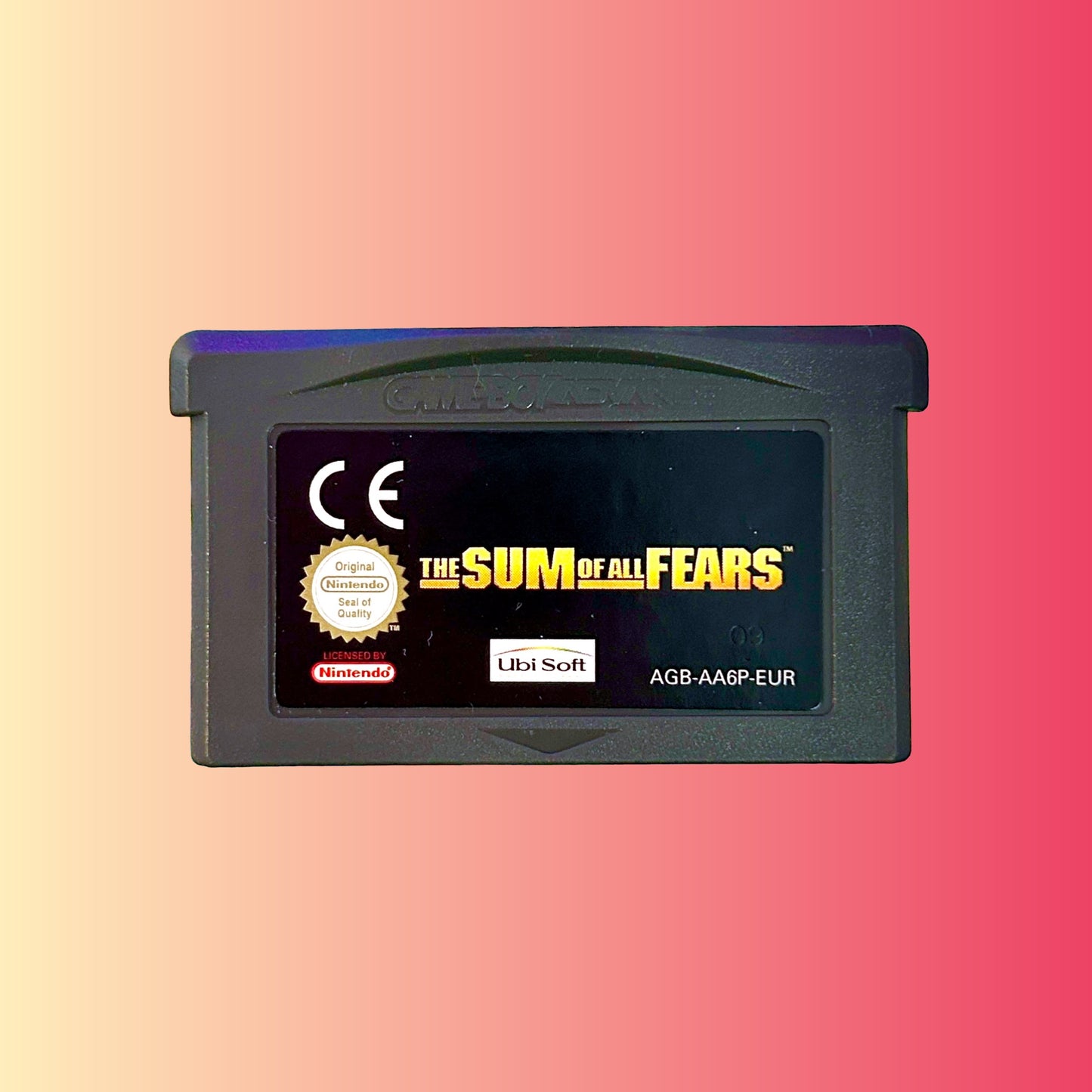The Sum of All Fears (CIB, Gameboy Advance)