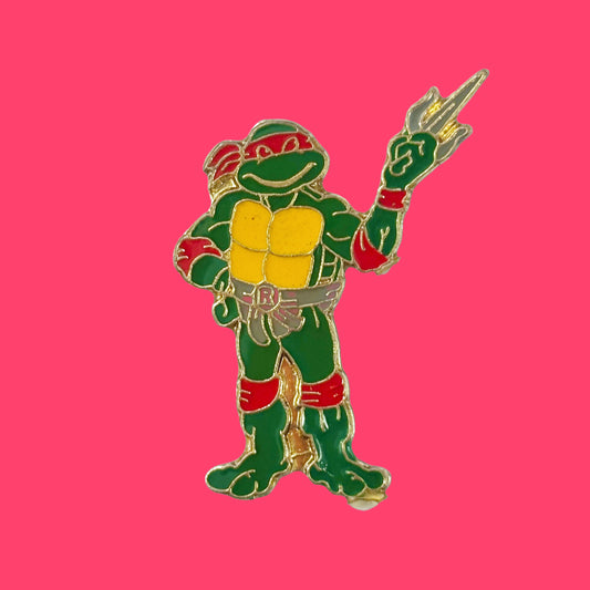 Teenage Mutant Ninja Turtles: Rapahel Enamel Pin (1989)
