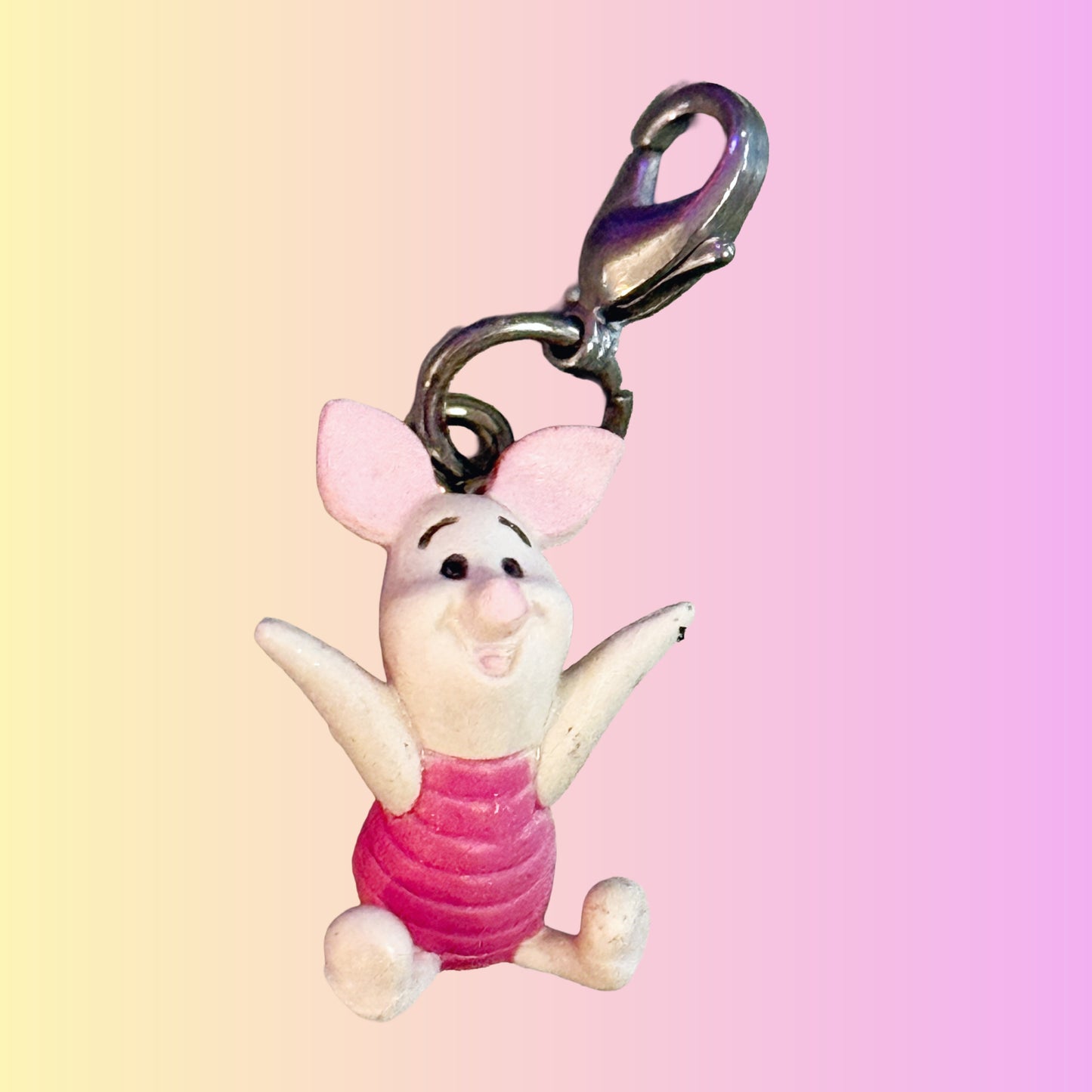 Winnie The Pooh: Piglet - Phone Charm Dangler Gachapon (Disney, 2000s)