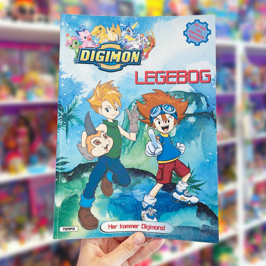 Digimon Legebog Coloring/Activity Book (2000s)