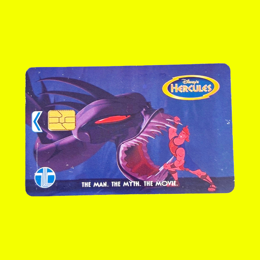 Disney: Vintage Phone Cards - Aladdin, Hercules, Pocahontas, Pinocchio, Alice In Wonderland (90s)