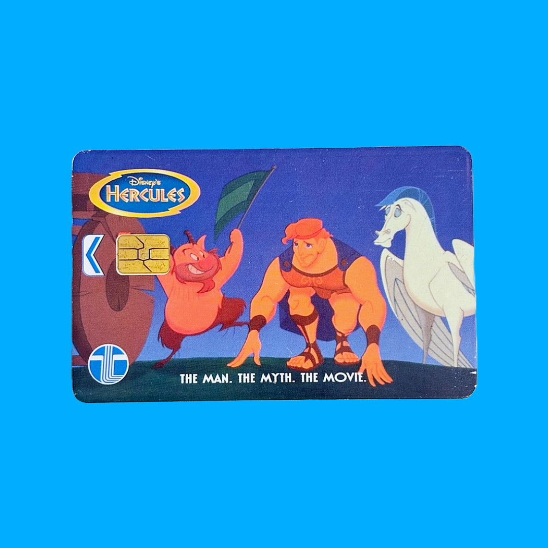 Disney: Vintage Phone Cards - Aladdin, Hercules, Pocahontas, Pinocchio, Alice In Wonderland (90s)