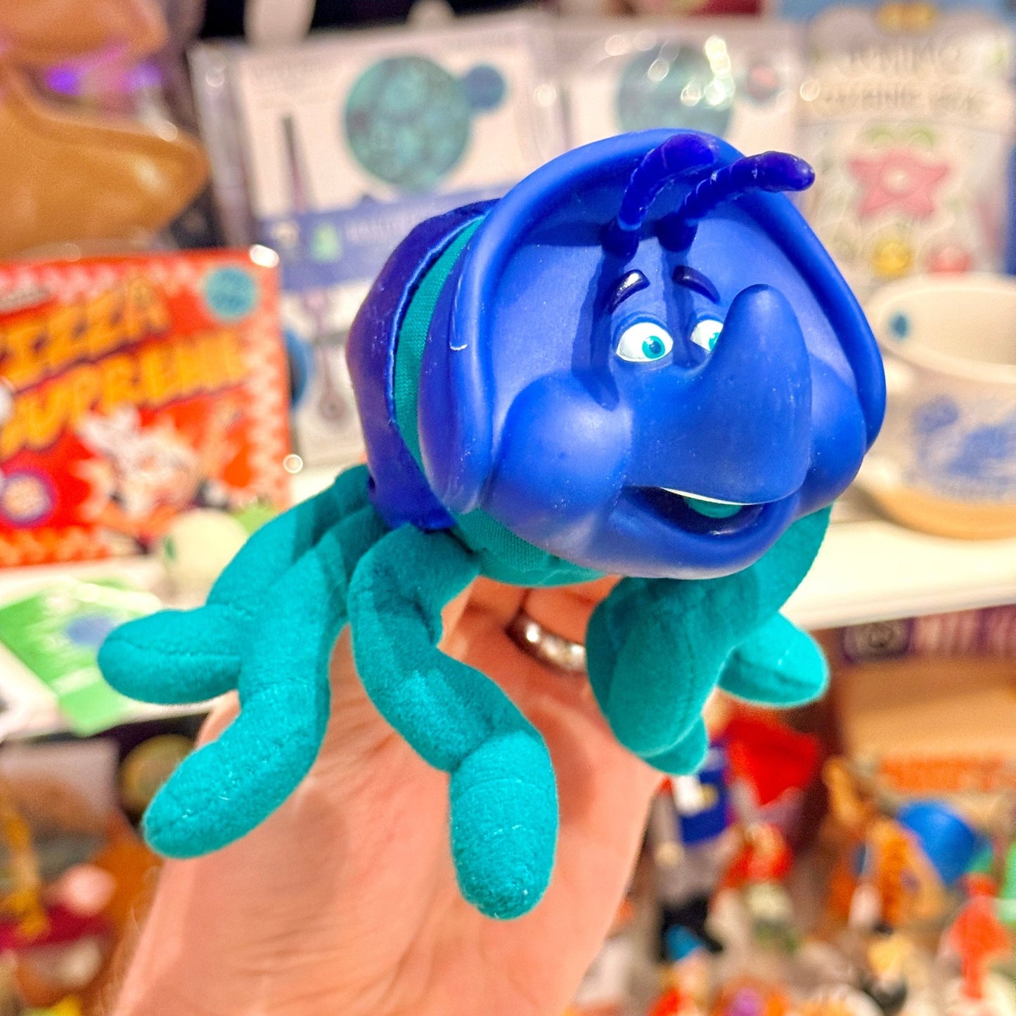 A Bug’s Life: Din Beetle Plush (Disney, Mattel, 1998) - PopCultGang