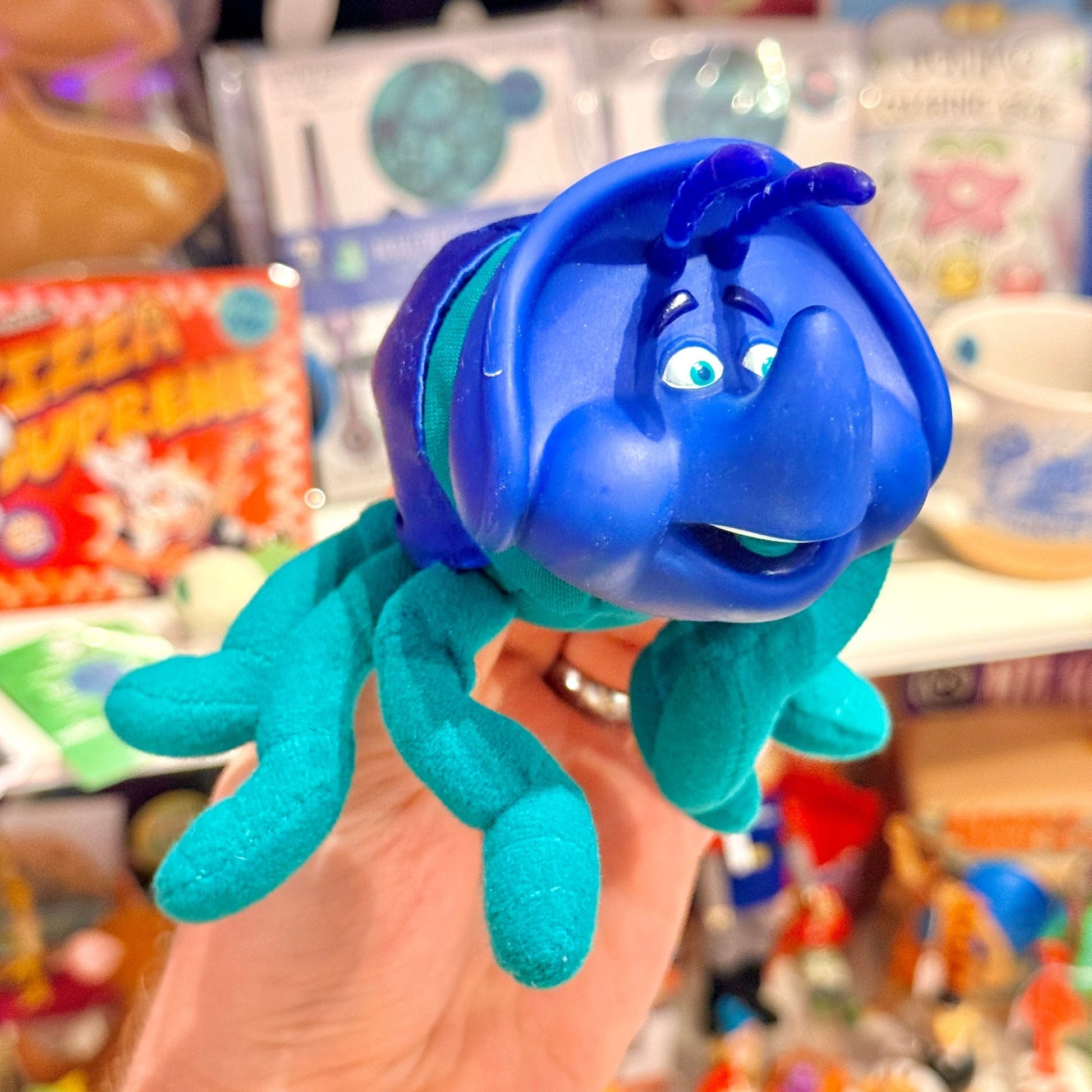 A Bug’s Life: Din Beetle Plush (Disney, Mattel, 1998) - PopCultGang