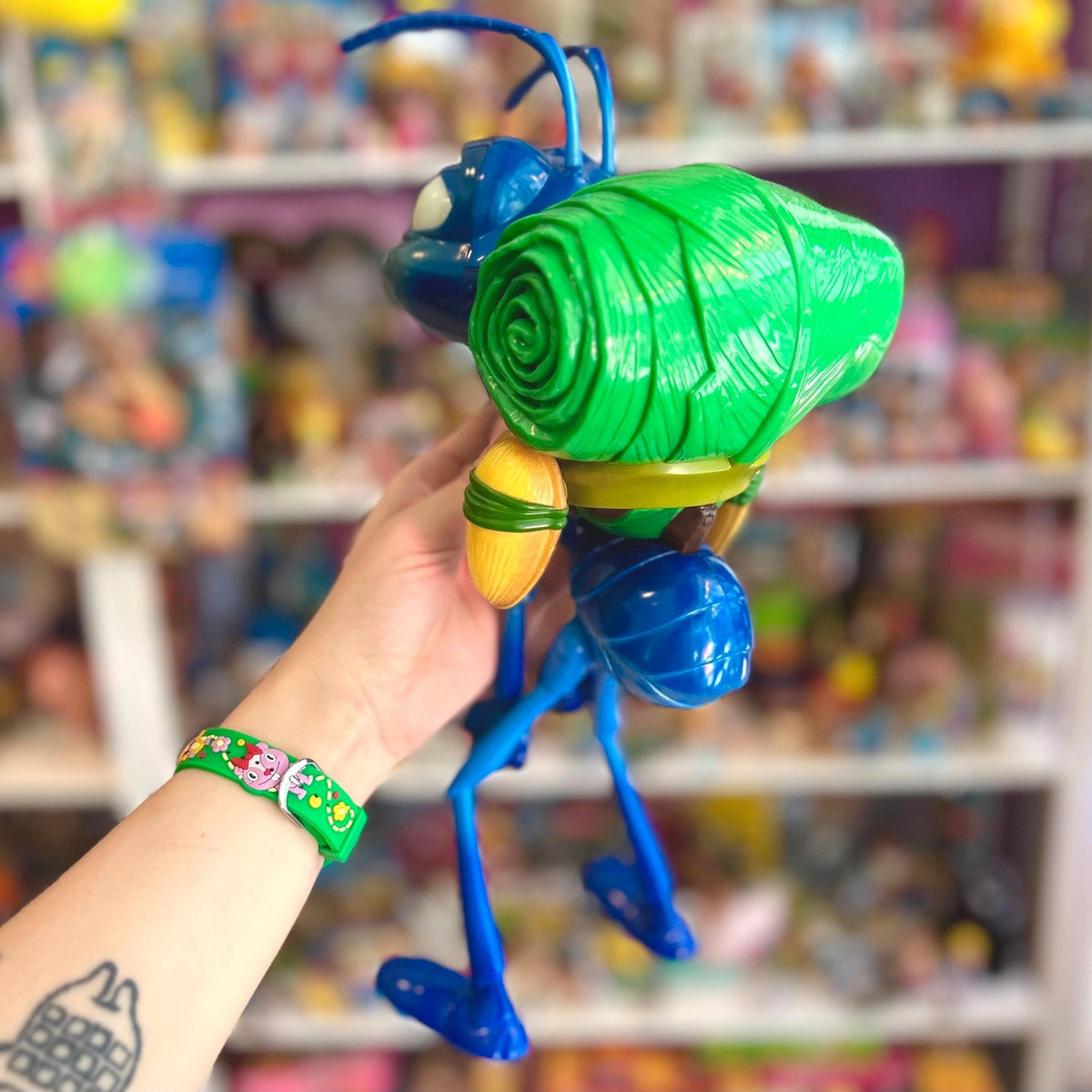 A Bug’s Life: Flik Talking Toy (Disney Pixar, Mattel, 1998) - PopCultGang