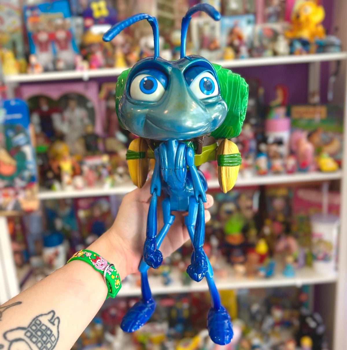 A Bug’s Life: Flik Talking Toy (Disney Pixar, Mattel, 1998) - PopCultGang