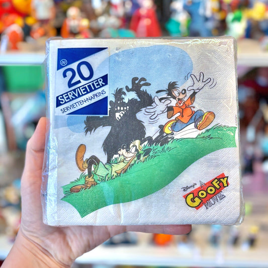 A Goofy Movie 20 - piece Napkin Set (NIB, Disney, 90s) - PopCultGang