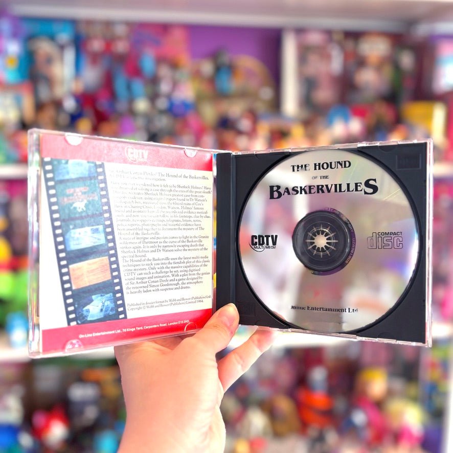 A Sherlock Holmes Murder Mystery: The Hound of The Baskervilles (Commodore CDTV, Amiga) - PopCultGang