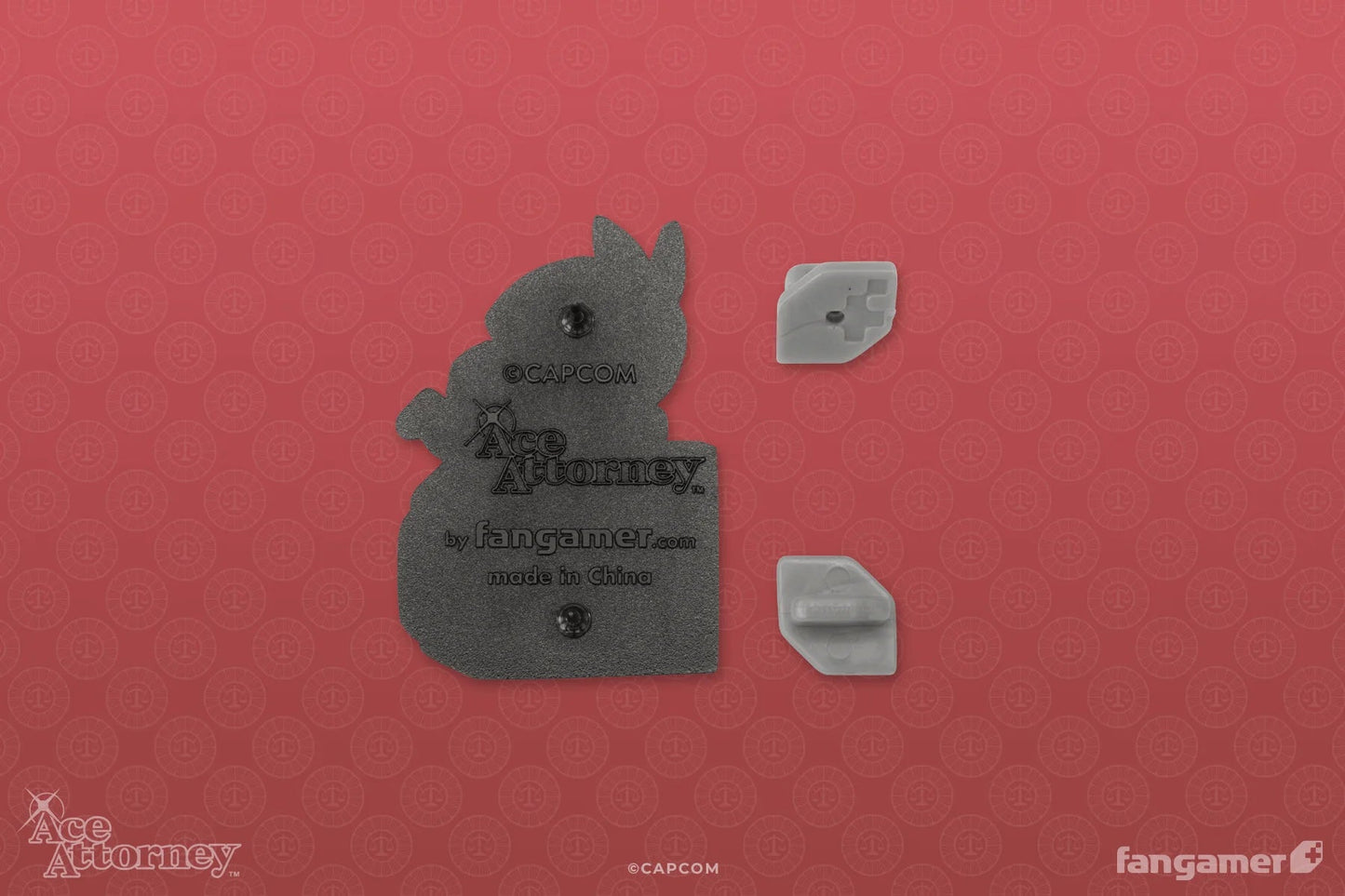 Ace Attorney: Let's Rock! Lenticular Pin (Fangamer) - PopCultGang