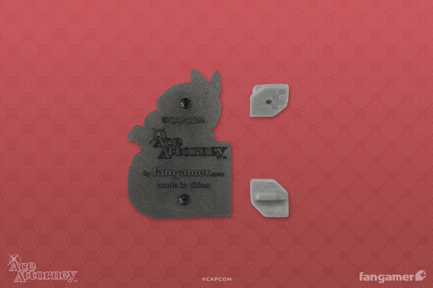 Ace Attorney: Let's Rock! Lenticular Pin (Fangamer) - PopCultGang