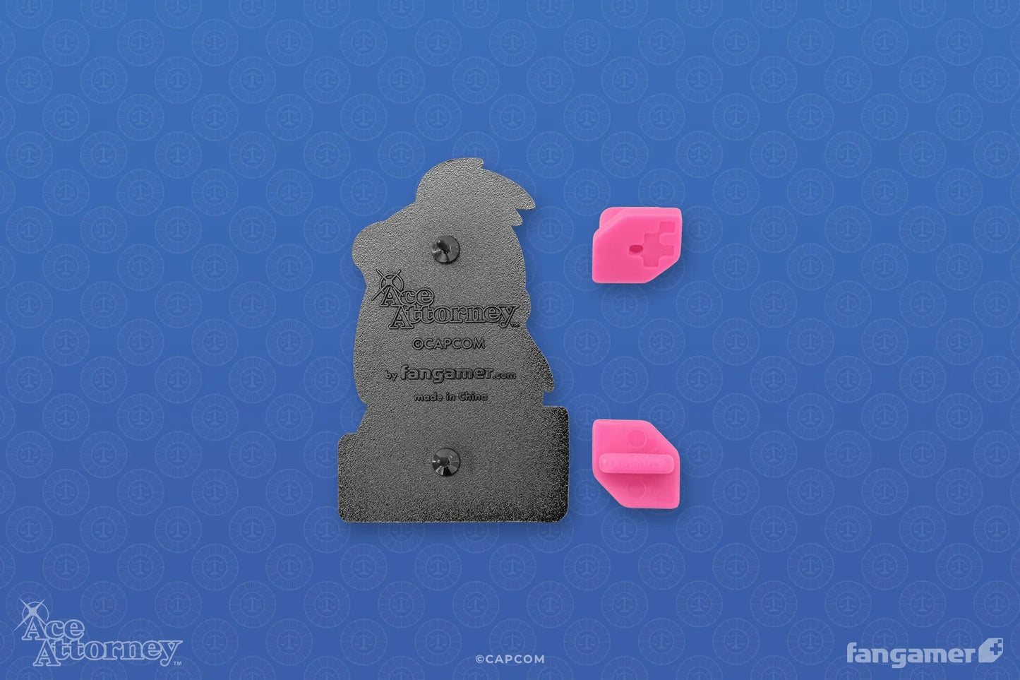 Ace Attorney: Snacking Ema Lenticular Pin (Fangamer) - PopCultGang