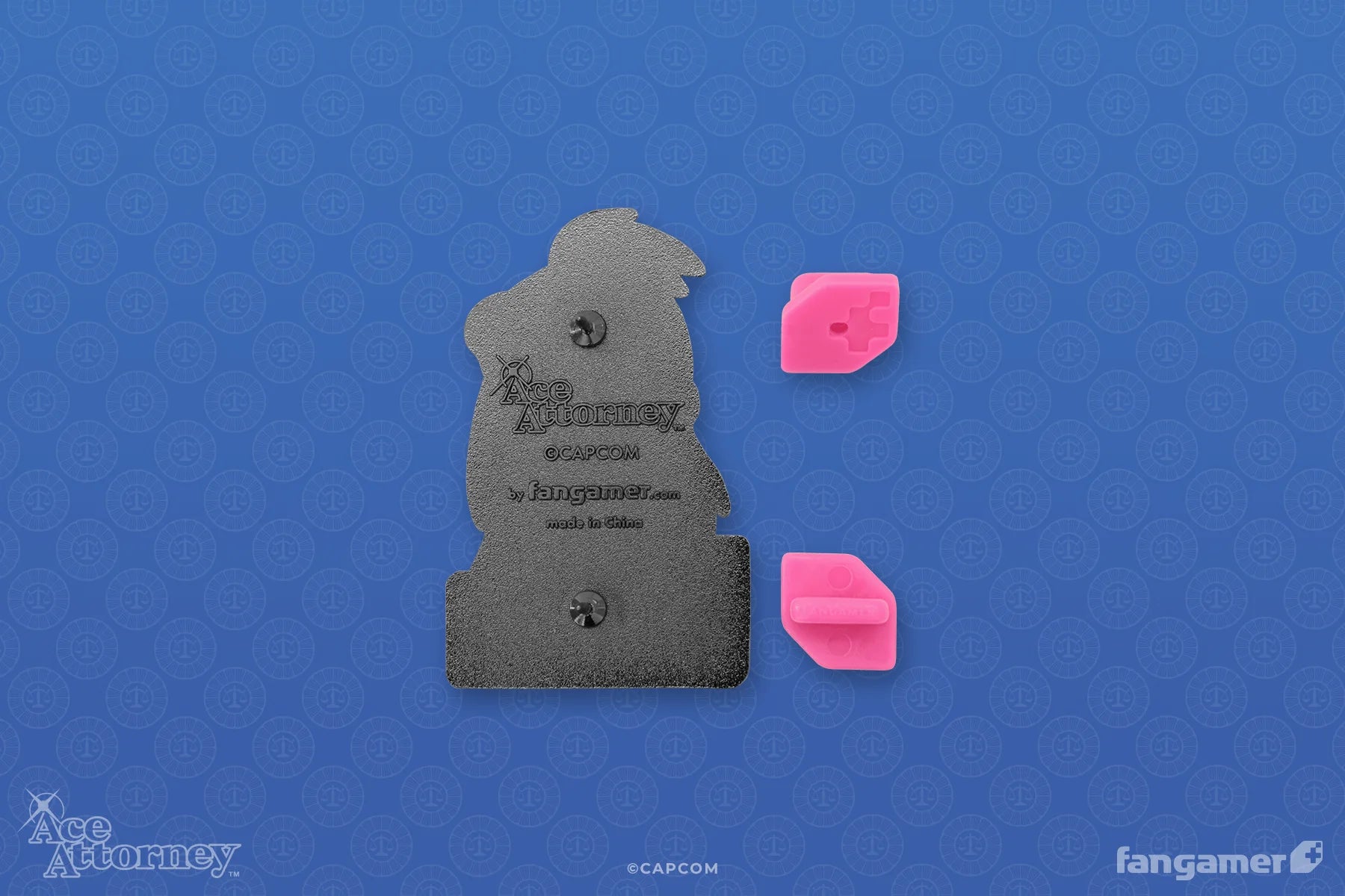 Ace Attorney: Snacking Ema Lenticular Pin (Fangamer) - PopCultGang
