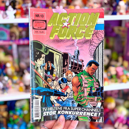 Action Force - Satelit Blad 13 (danish comic book, 80s) - PopCultGang
