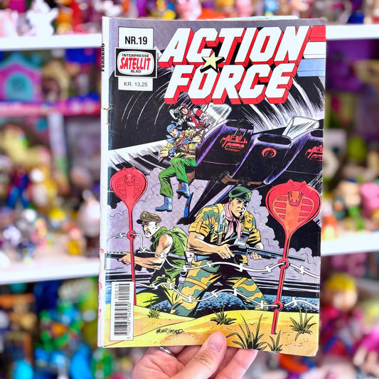Action Force - Satelit Blad 19 (danish comic book, 80s) - PopCultGang