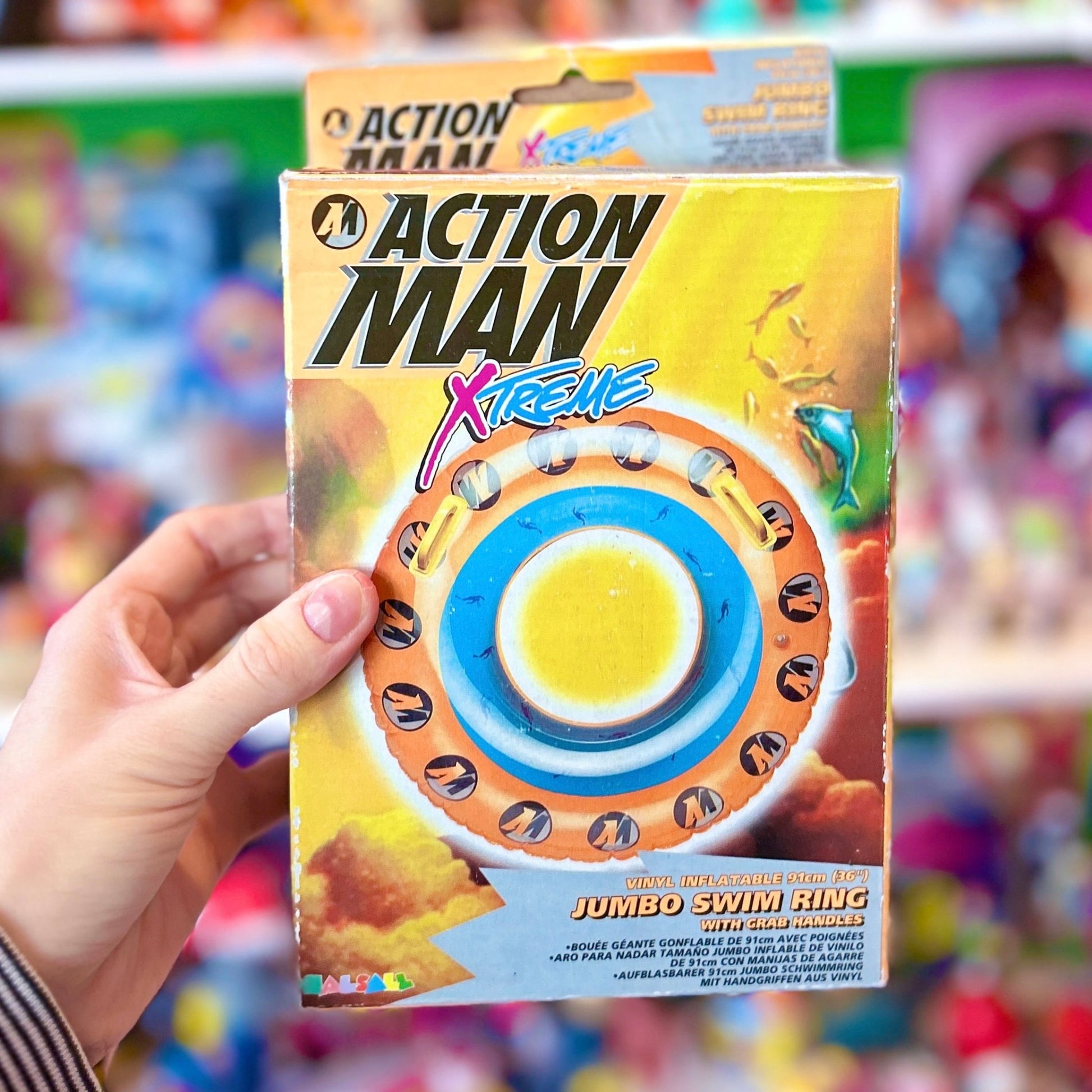 Action Man: Jumbo Swim Ring (Hasbro, 2000) - PopCultGang